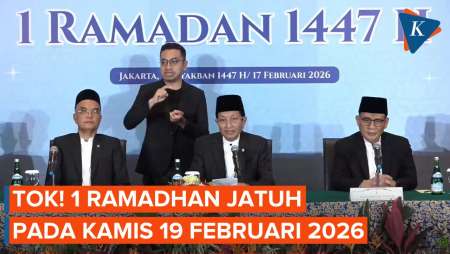 Pemerintah Tetapkan Puasa Ramadhan Mulai Kamis 19 Februari 2026