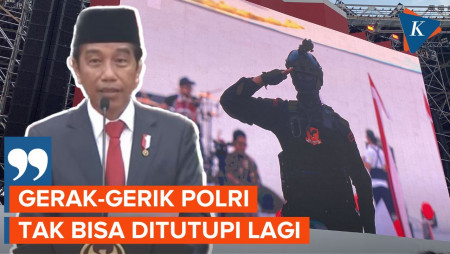 Pesan Jokowi di Hari Bhayangkara, Ingatkan Perilaku Diawasi Masyarakat