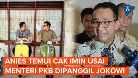 Anies Ungkap Isi Pertemuannya dengan Cak Imin usai Jokowi Panggil 2 Menteri PKB