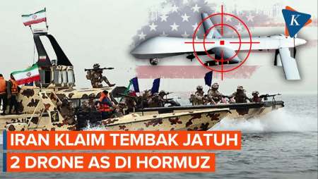 Iran Klaim Tembak Jatuh 2 Drone MQ-1 Milik AS Dekat Selat Hormuz