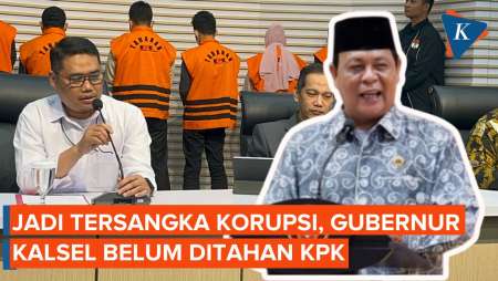 KPK Belum Tahan Gubernur Kalsel Sahbirin Noor yang Jadi Tersangka Korupsi, Ini Alasannya