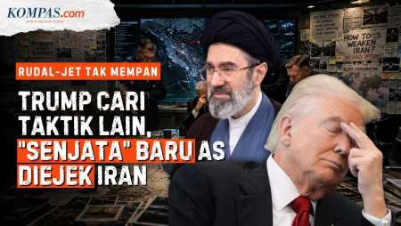 Bukti Iran Terlalu Kuat Bagi AS: Rudal-Jet Tak Mempan, Trump Cari "Senjata" Lain, Teheran Tertawa