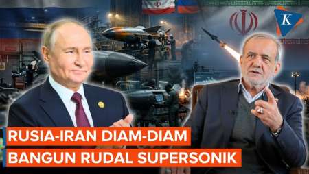 Terbongkar! Rusia Bantu Iran Bikin Rudal Penghancur Kapal Perang AS
