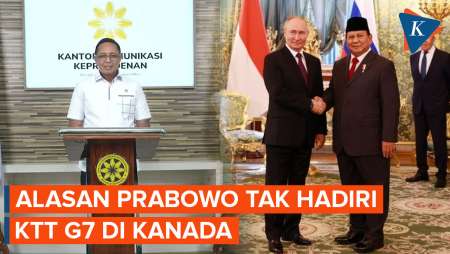 [FULL] Istana Ungkap Alasan Prabowo Pilih Bertemu Putin Dibanding Hadiri KTT G7 di Kanada
