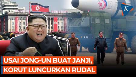 Korut Luncurkan Rudal Jarak Pendek Usai Kim Jong Un Janji Tingkatkan Senjata Nuklir