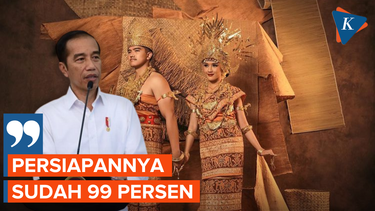 Jokowi Hadiri Rapat Terakhir Persiapan Pernikahan Kaesang-Erina