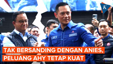 Peluang AHY Jadi Bacawapres Kuat Meski Tak Berpasangan dengan Anies