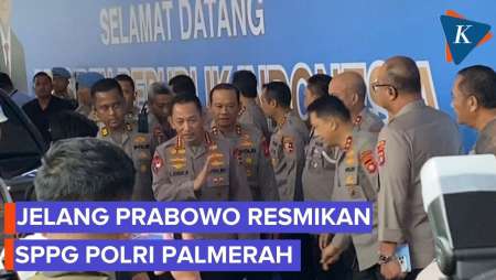 Momen Kapolri & Wamenkes Tiba Di SPPG Polri Palmerah
