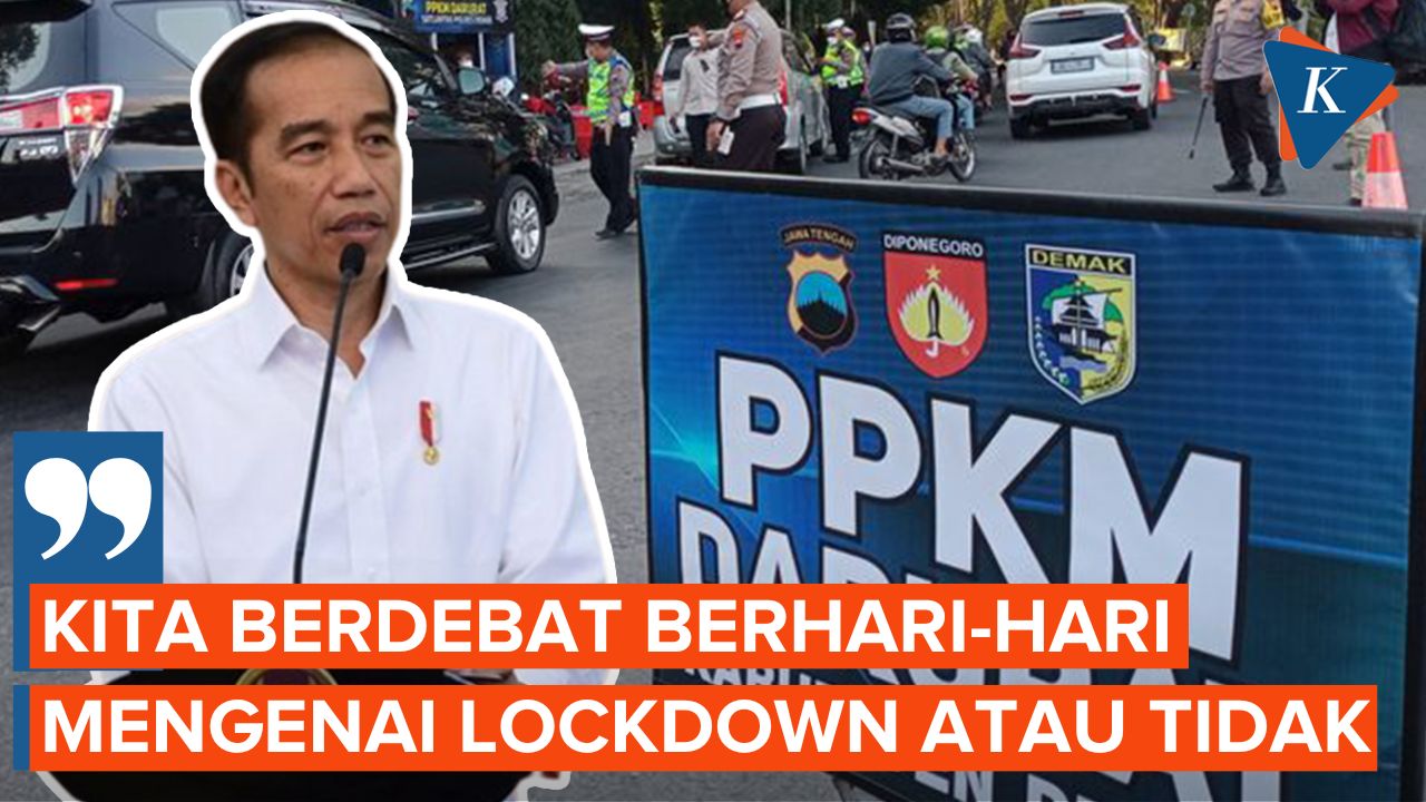 Jokowi Ceritakan Berdebat Setiap Hari soal Lockdown saat Awal Pandemi Covid-19