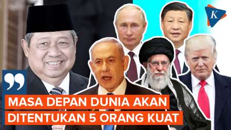 Kata SBY, Nasib Keamanan Dunia Ditentukan Netanyahu, Khamenei, Trump, Putin, dan Xi Jinping
