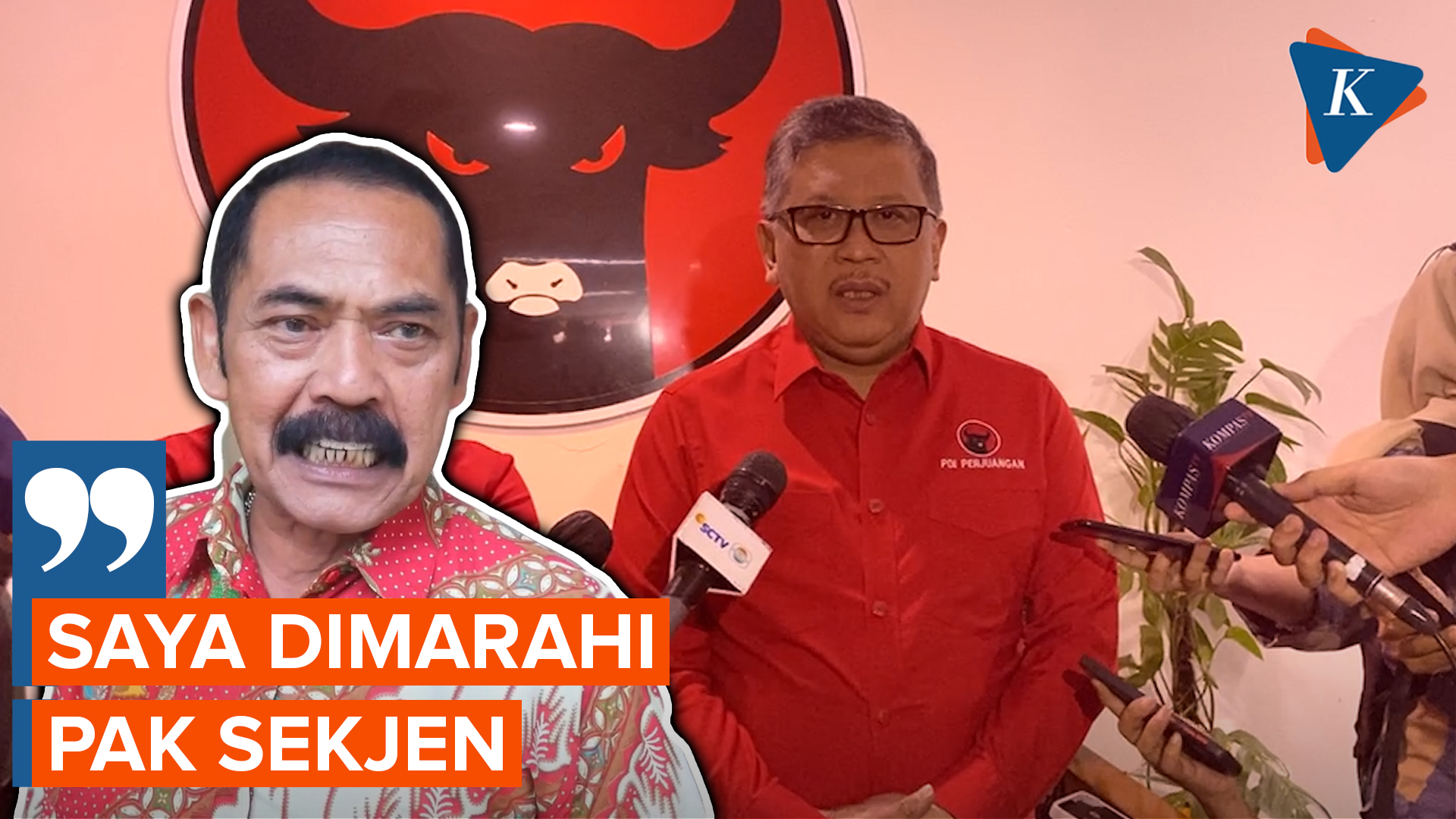 Curhat FX Rudy Dimarahi Sekjen PDI-P Hasto Kristiyanto soal Ganjar