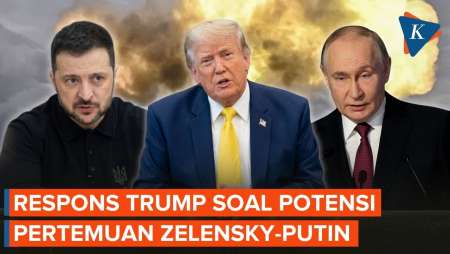 Zelensky Tantang Putin Bertemu Langsung, Begini Respons Trump