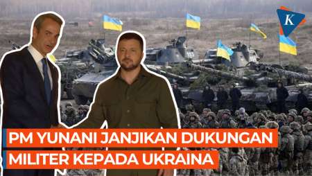 Janji PM Yunani ke Zelensky, Siap Pertahankan Dukungan Militer untuk…