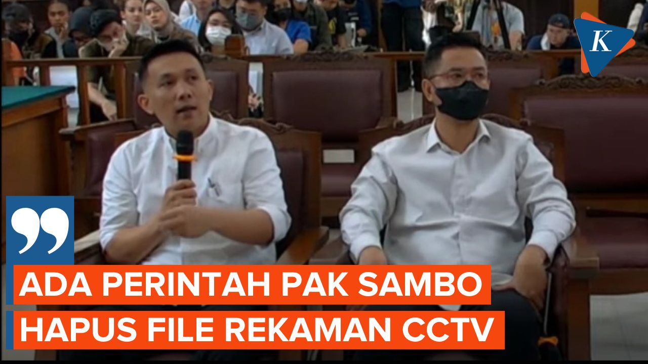 Chuck Putranto Sebut Ferdy Sambo Sempat Perintahkan Tutup Mulut dan Hapus Rekaman CCTV