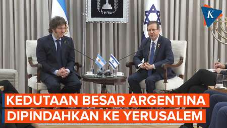 Buktikan Dukungan ke Israel, Presiden Argentina Janji Pindahkan Kedutaan ke Yerusalem