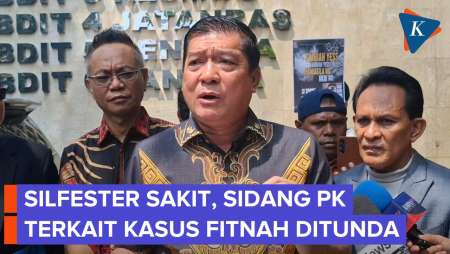 Nyeri Dada, Silfester Matutina Tak Hadiri Sidang PK Terkait Dugaan Fitnah terhadap Jusuf Kalla
