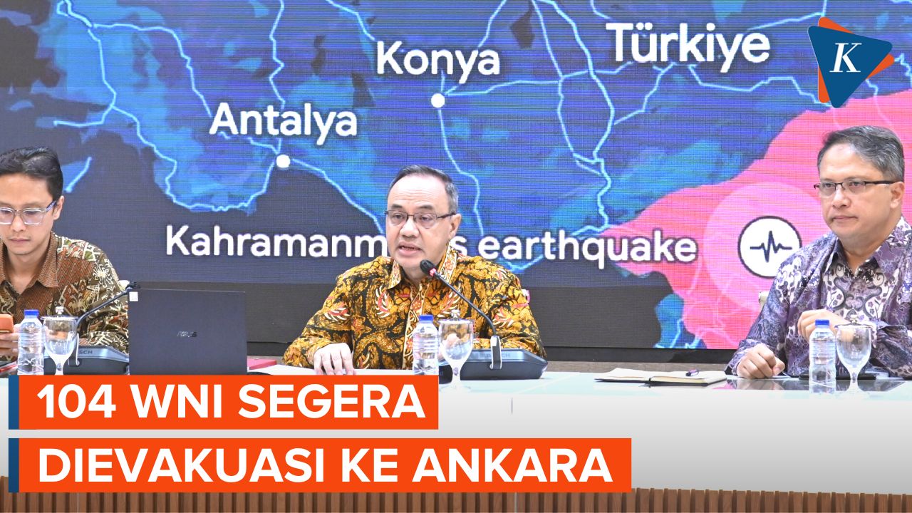 104 WNI yang Terdampak Gempa Turkiye Segera Dievakuasi ke Ankara