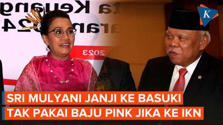 Tak Ajak Sri Mulyani ke IKN, Basuki: Kalau ke Lapangan Pakai Baju Pink Enggak Enak