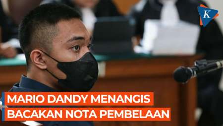 Mario Dandy Menangis Minta Maaf ke Rafael Alun, Mengaku Tak Suka Kekerasan