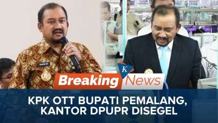 [BREAKING NEWS] KPK OTT Bupati Pemalang Anom Widyantoro