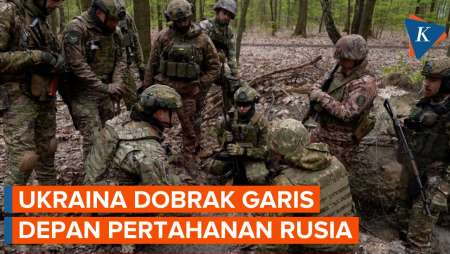 Pertahanan Rusia Mulai Keropos, Ukraina Klaim Tembus Garis Pertama