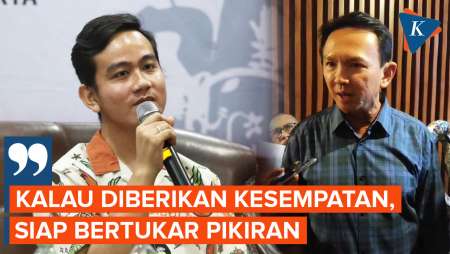 Gibran Siap Tukar Pikiran dengan Ahok