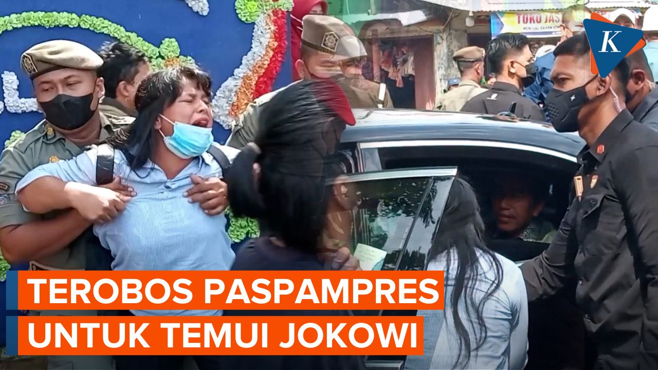 Wanita di Medan Nekat Terobos Paspampres, Ingin Minta Tolong ke Jokowi