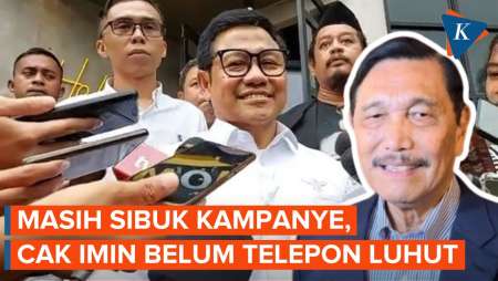 Alasan Cak Imin Belum Telpon Luhut untuk Adu Data soal Hilirisasi