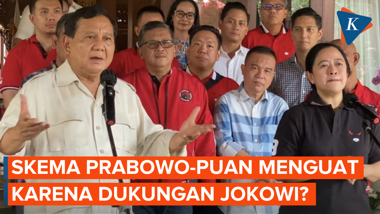 Prediksi Jokowi Soal Peluang Prabowo, Memunculkan Skema Gandeng Puan?