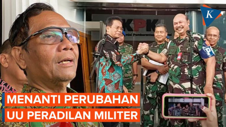 Mahfud MD Setuju UU Peradilan Militer Direvisi, Panglima TNI Siap Evaluasi