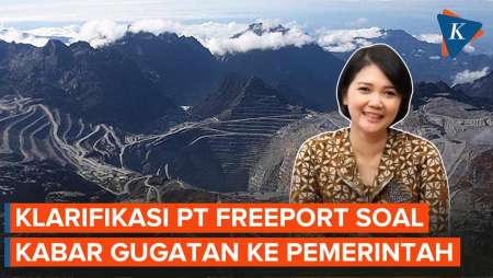 Freeport Luruskan Kabar soal Rencana Layangkan Gugatan ke Pemerintah