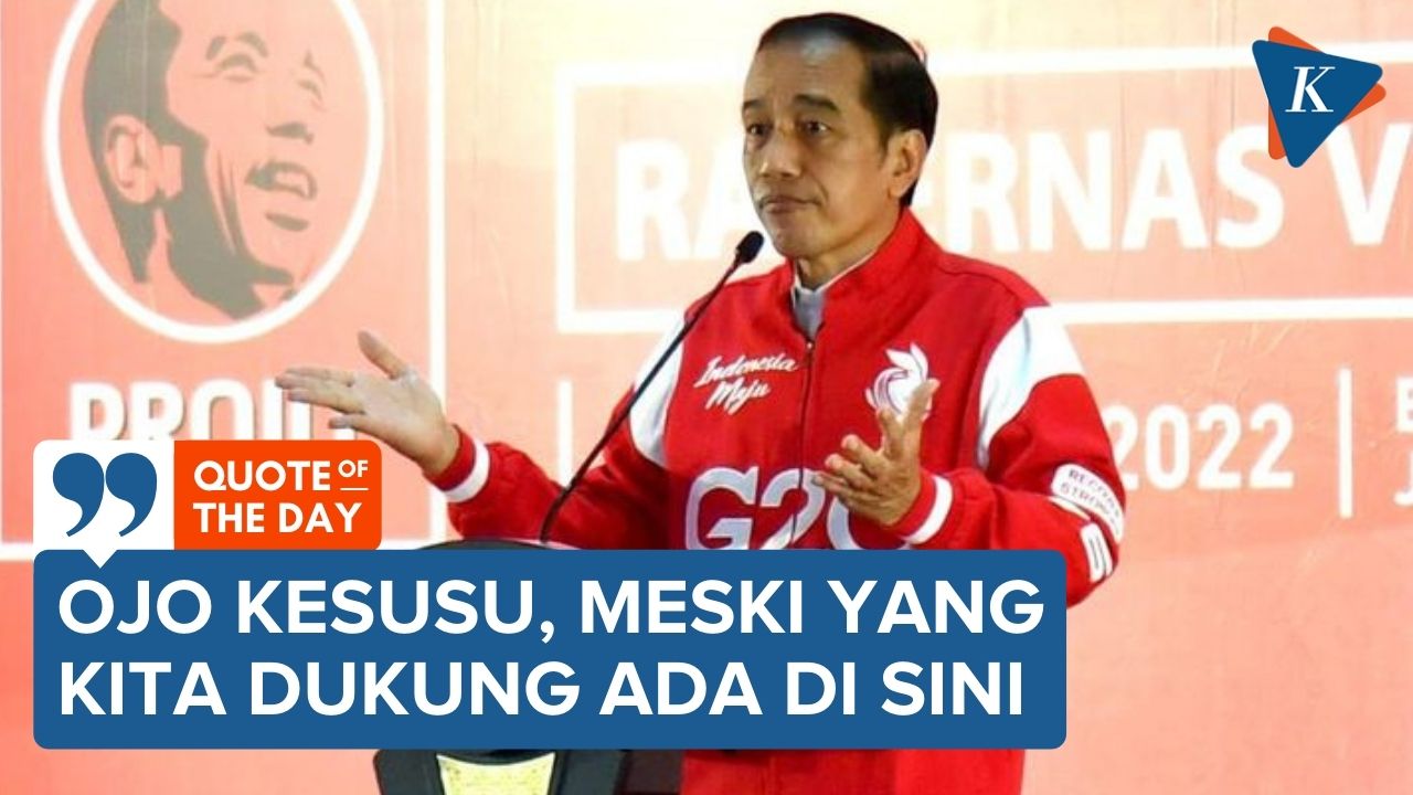 Jokowi Minta Relawan Tak Tergesa-gesa Putuskan Bakal Capres di Pilpres 2024