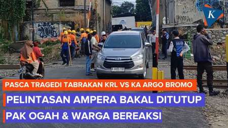 Pelintasan Sebidang Ampera Bekasi Bakal Ditutup, Begini Reaksi “Pak Ogah” & Warga