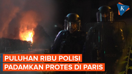 Protes Tiga Hari Berturut-turut, Puluhan Ribu Polisi Bubarkan Demonstran