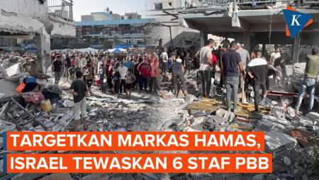 6 Staf UNRWA Tewas dalam Serangan Israel ke Sekolah di Gaza