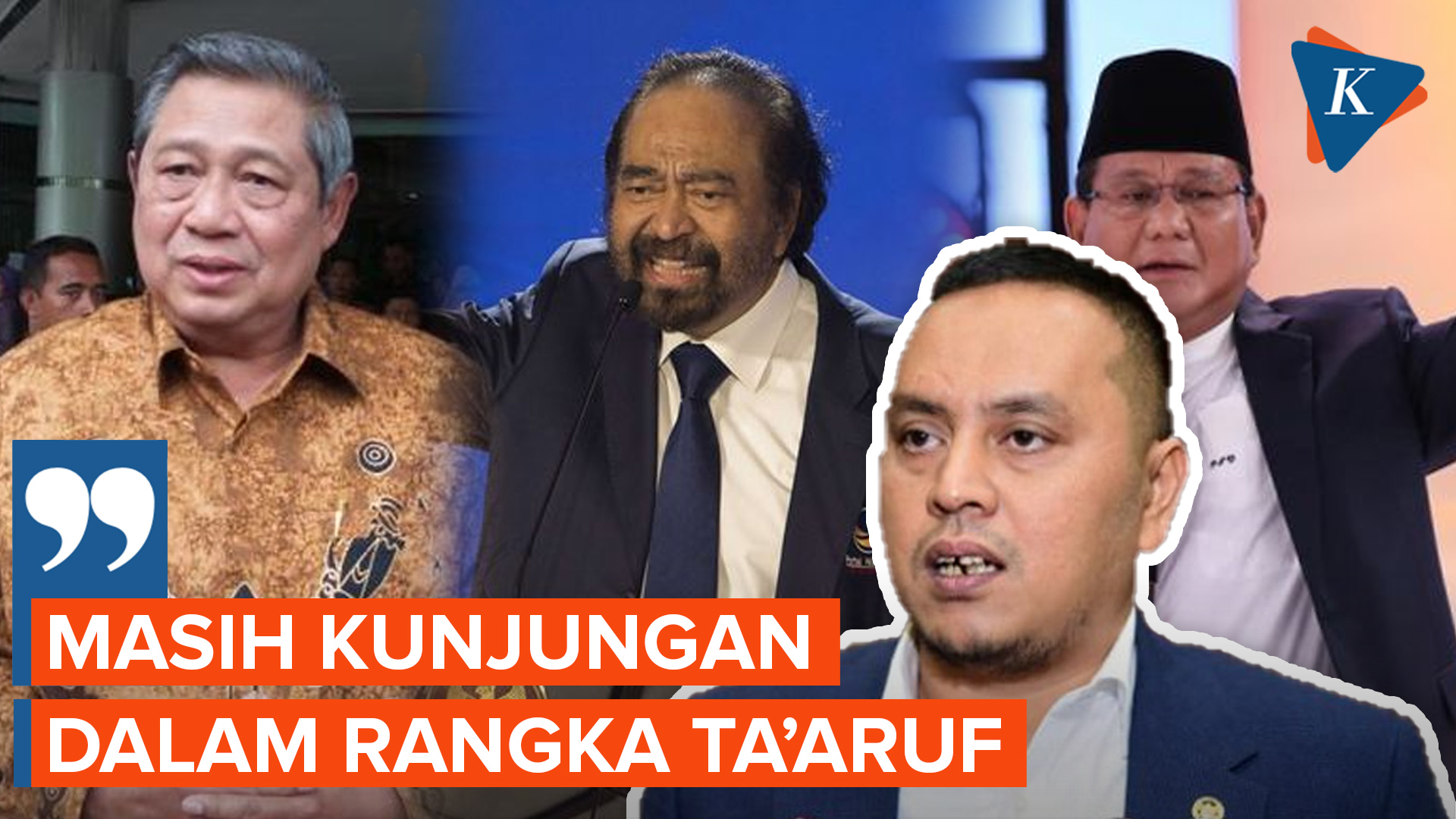 Nasdem Sebut SBY-Prabowo Temui Paloh dalam Rangka Taaruf dan Wisata Politik