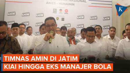 Daftar Anggota Tim Pemenangan AMIN di Jawa Timur