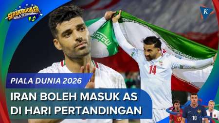 Dibatasi, Timnas Iran Hanya Boleh Masuk AS Di Hari Pertandingan Piala Dunia 2026