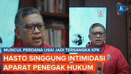 Pernyataan Hasto Usai Jadi Tersangka KPK, Singgung Intimidasi Aparat