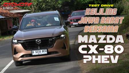 Sensasi SUV Hybrid Mazda CX-80 PHEV di Jalanan Jawa Barat | TEST DRIVE