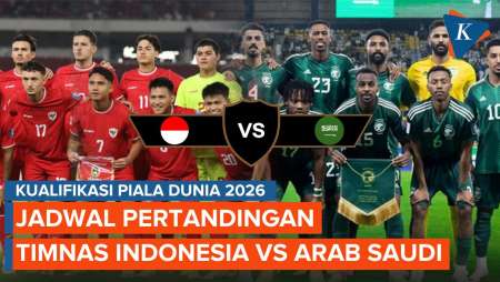 Jadwal Pertandingan Timnas Indonesia Vs Arab Saudi, Misi Bangkit Garuda