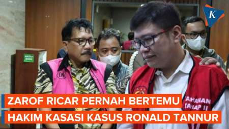 MA Akui Hakim Kasasi Ronald Tannur Pernah Bertemu Zarof Ricar