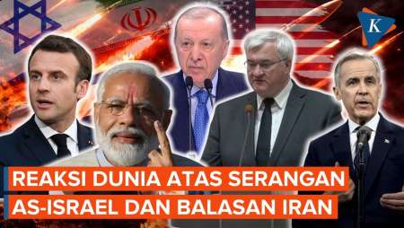 Reaksi Dunia Usai Serangan AS-Israel Ke Iran Dan Balasan Teheran