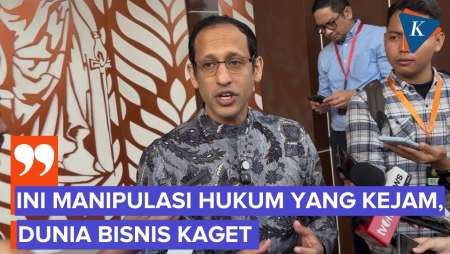 Nadiem Sebut Dunia Bisnis Kaget Dengar Kasus Dugaan Korupsi Chromebook