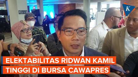 Elektabilitas Sebagai Cawapres Meningkat, Ridwan Kamil: Alhamdulillah Ya