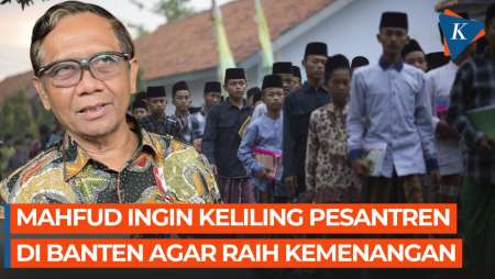 Mahfud Berencana Keliling Pesantren demi Raup Kemenangan Besar di Banten