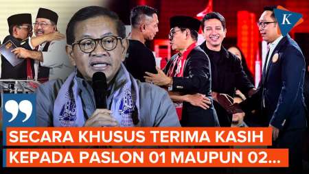 Menang 1 Putaran, Pramono Sampaikan Terimakasih ke RK-Suswono dan Dharma-Kun