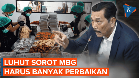 Sorot MBG, Luhut: Perencanaan Harus Banyak Dibenahi, Kurang Matang