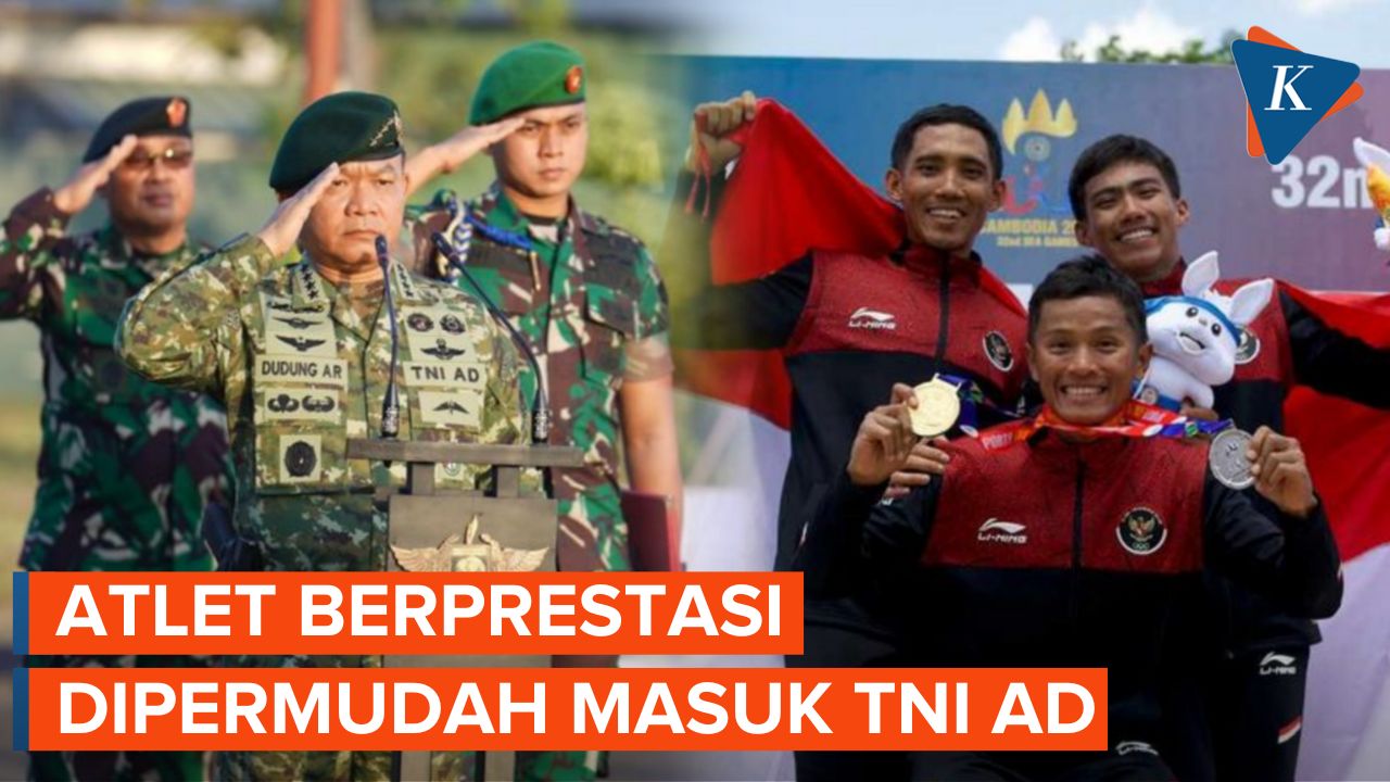 KSAD Dudung Akan Permudah Atlet Berprestasi Masuk TNI AD