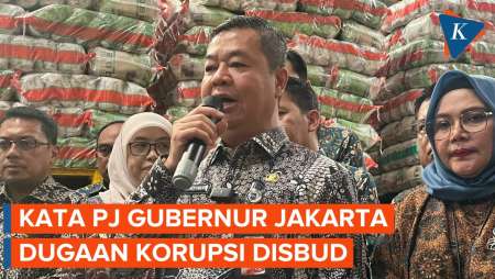 Tanggapan Pj Gubernur Jakarta soal Korupsi di Dinas Kebudayaan